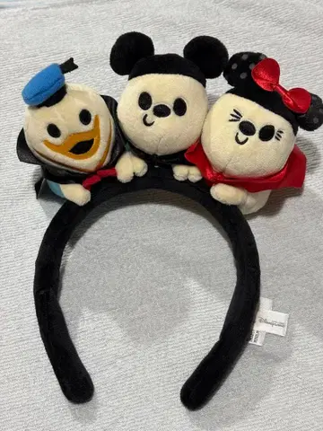 홍콩 디즈니 할로윈 미키 미니 도날드 머리띠