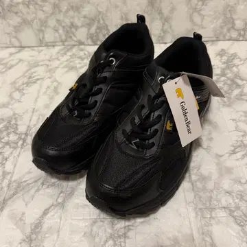 Golden Bear 24.5cm 블랙 스니커즈 캐주얼 경량