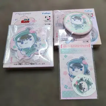 닌타마 사쿠라모치피코 나카자이케 초지 아크릴 스탠드 캔뱃지 등 3종