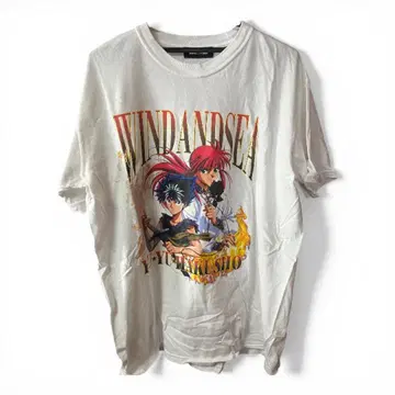 A15656 윈드앤씨 x 유유백서 쿠라마 히에이 T셔츠 L