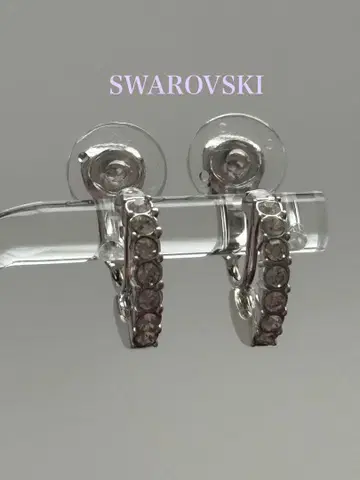 스와로브스키 후프 귀찌