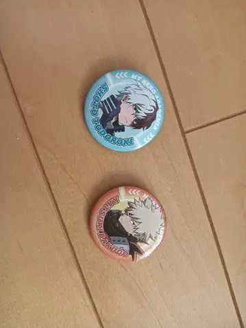 나의 히어로 아카데미아 토도로키 쇼토 바쿠고 카츠키 캔 배지