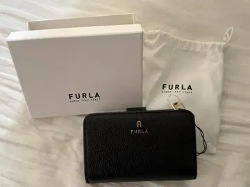 FURLA 블랙 접이식 지갑