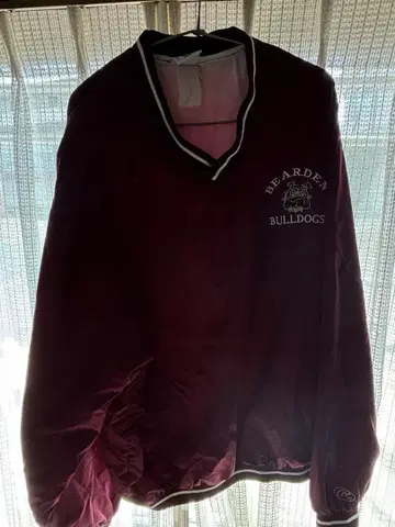 [구제 의류] Rawlings 나일론 자켓 XL 와인 레드