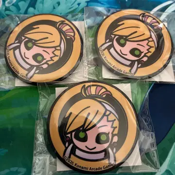 오레카 배틀 2 복권 E상 캔뱃지 트레이니 아리아 3종 세트