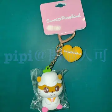 2003 코로코로 쿠리린 PVC 마스코트 원 포인트 하트 퓨로 키링