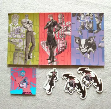 [ 죠죠의 기묘한 모험 ] 죠셉 카쿄인 이기 스티커 & 피크 스시로