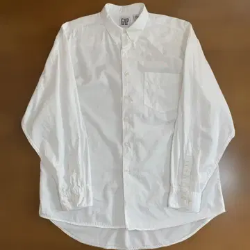 GAP 화이트 버튼 다운 셔츠 XL 사이즈