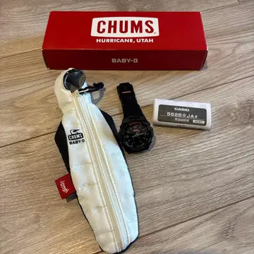 CHUMS BABY-G 손목시계 블랙