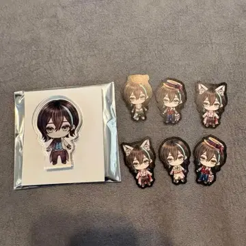 악마 고양이 스스로 서는 인형 아크릴 플레이크 쉴드 인형 컬렉션 베렌