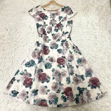 TOCCA ATELIER SENKA 원피스 런드리 라인 꽃 사이즈 4