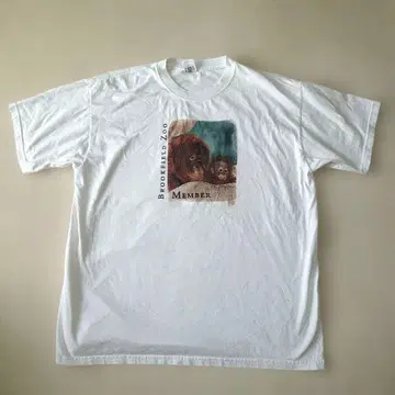 90s BROOKFIELD ZOO 티셔츠 애니멀