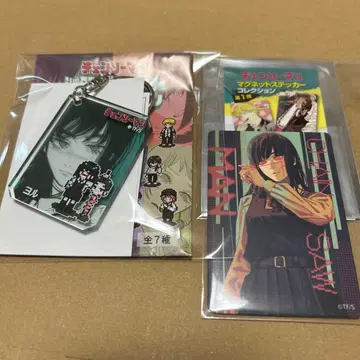 체인소 맨 요르 시크 아크릴 키링 마그넷 스티커 컬렉션