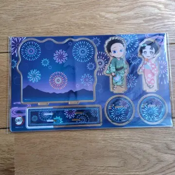 귀멸의 칼날 코하쿠와 코유키 디오라마 아크릴 스탠드 세트