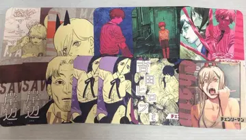 체인소 맨 아트 코스터 덴지 파워 요시다 키시다 푸딩 등