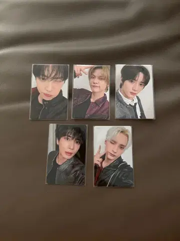 TXT 도쿄 럭키 드로우 포토 카드 5장 세트