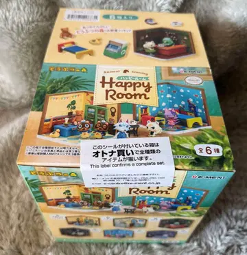 리멘트 동물의 숲 해피 룸 BOX 전 6종류 미개봉