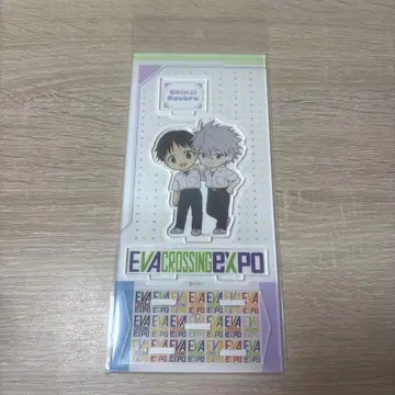 에반게리온 대박람회 이카리 신지 & 나기사 카오루 아크릴 스탠드