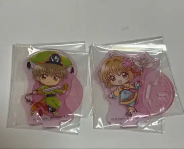 카드캡터 사쿠라 제일복권 아크릴 스탠드 샤오랑 사쿠라 클리어 카드편