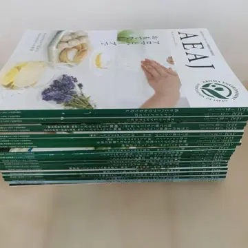 AEAJ 아로마테라피 정보지 복수호 세트 64~86 총 23권
