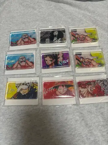 원피스 아크릴 오브제 컬렉션 루피 키드 로우 로빈 우솝