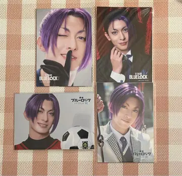 무대 블루 록 블루스테 미카게 레오 키쿠치 슈지 개인 브로마이드