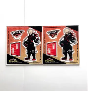 히로아카 바쿠고 카츠키 빅 아크릴 스탠드 2개 캐릭터 셀렉 vol.2