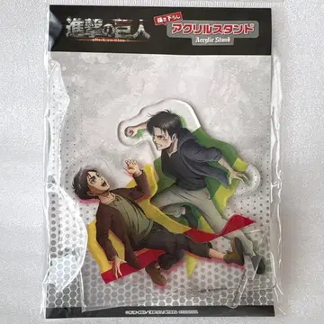 [레어] 진격의 거인 아크릴 스탠드 신규 일러스트 엘렌&리바이