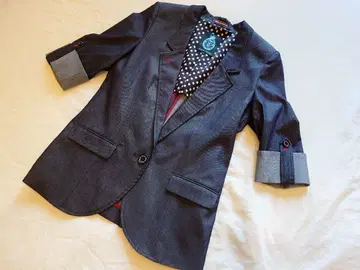 [ GUILD PRIME ] 길드 프라임 하프 슬리브 자켓/그레이/36