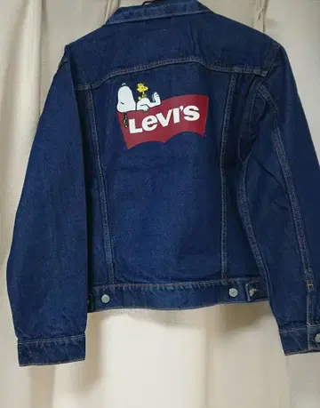 Levi's 데님 자켓 스누피