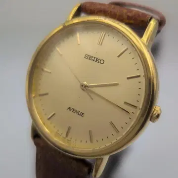 113 작동 세이코 아베뉴 7N01-6D30 남성용 손목시계
