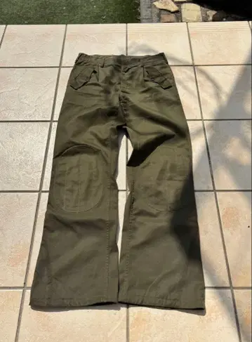 [가격 인하] 70s 이탈리아군 컴뱃 팬츠 플레어 유로 밀리터리