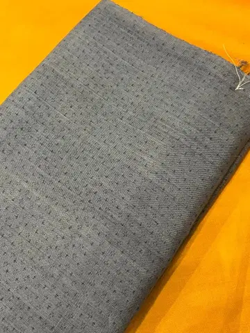 쪽 염색 그레이 화이트 줄무늬 에치고 조후? 세탁 후 옷감