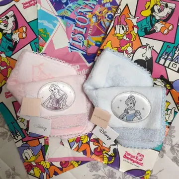 질스튜어트 디즈니 타월 손수건 2장 세트 외