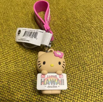 헬로키티 하와이 ABC 스토어 키링 키홀더 새상품
