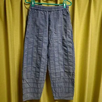 새상품급 센소유니코 Lucruca 인디고 보더 팬츠