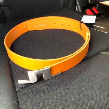 J. LINDEBERG 오렌지 벨트 95 사이즈