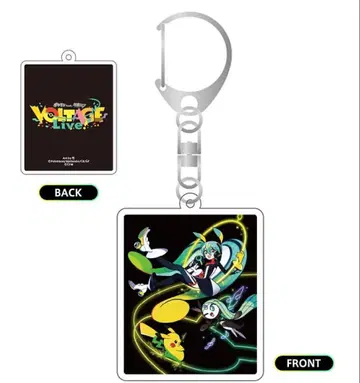 포켓몬 feat. 하츠네 미쿠 아크릴 키링 포케미쿠