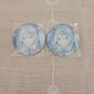 프로젝트 세카이 5주년 오로라 캔뱃지 바차신 하츠네 미쿠