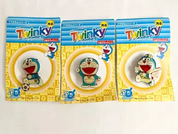 Twinky 트윙키 도라에몽 빛나는 안전핀 액세서리 3점 일괄