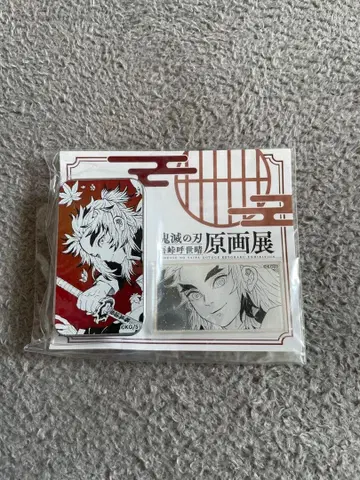 귀멸의 칼날 원화전 슬라이드 캔 아크릴 스티커 포함 렌고쿠 쿄쥬로