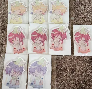 앙스타 스위치, 여름, 나츠메, 소라, 츠무기 아크릴 스탠드 애니카페