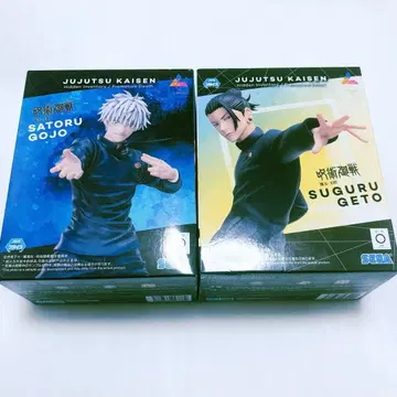 루미나스타 시리즈 주술회전 고죠 사토루 게토 스구루 피규어 2체 세트