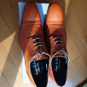 후프-데-두 스트레이트 팁 슈즈 비즈니스 슈즈