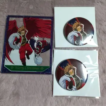 츠쿠요미 호크스 크리스마스 겨울 캔뱃지 나의 히어로 아카데미아 히로아카