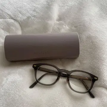 GLASSAGE 그레이 프레임 안경 패션 안경