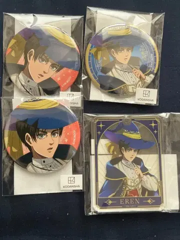 엘렌 마루쿠지 별하늘의 마법사 캔뱃지 아크릴 키링 세트