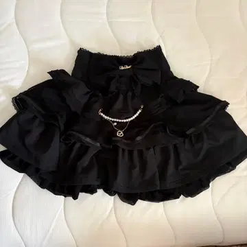 LIZLISA 빅 리본 캉캉 스커트