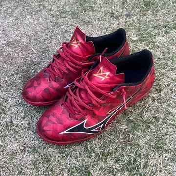 미즈노 알파 루비 레드 트레이닝 슈즈 25