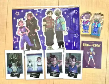 은하 특급 밀키 웨이 아크릴 스탠드 아크릴 블록 카트 맥스